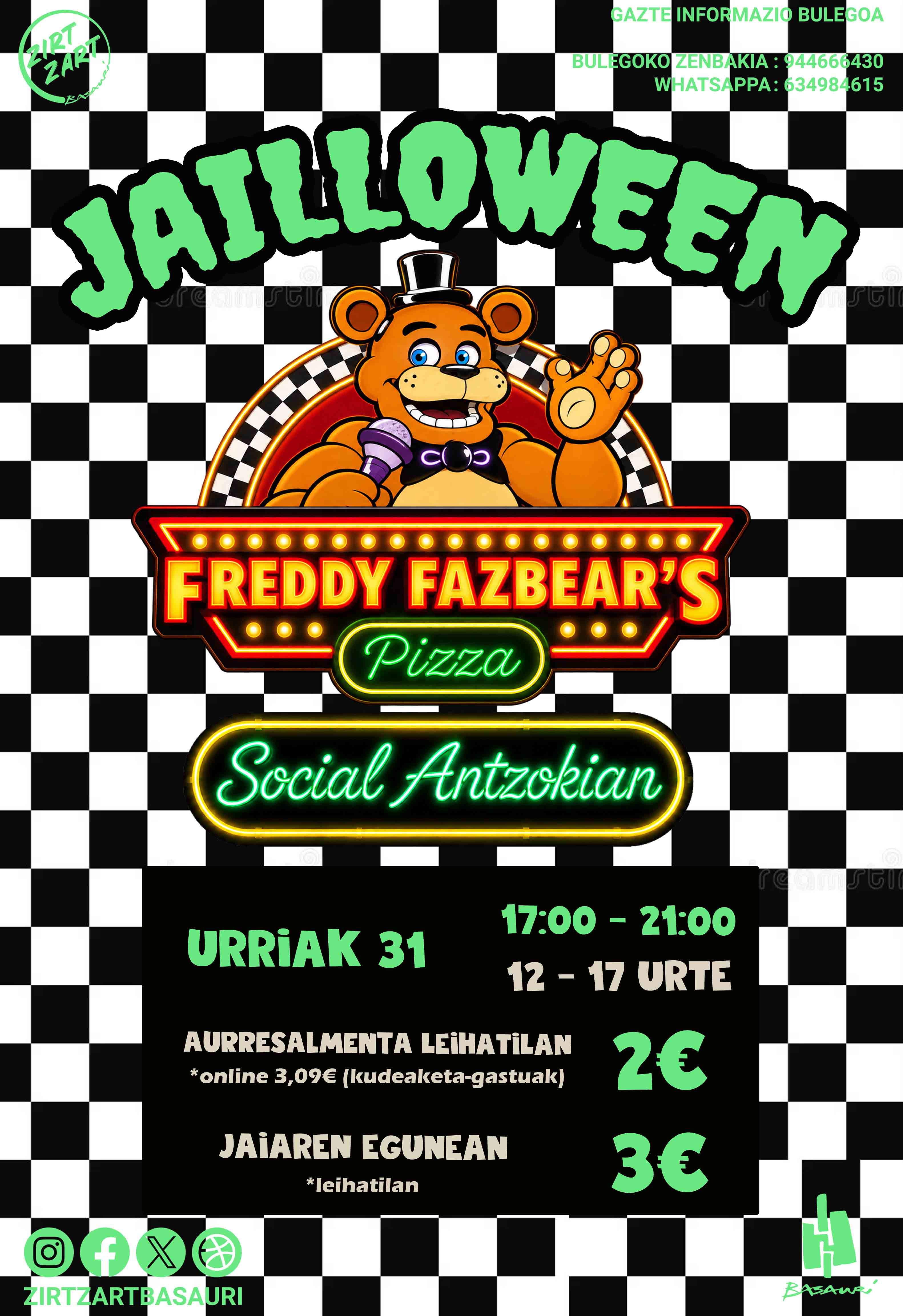 Jailloween txikia 2026
